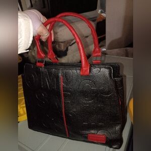 Black and Red Handbag